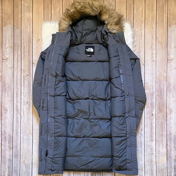 The North Face Women’s Arctic Parka Coat In Vanadis Grey - Picture 5 of 9